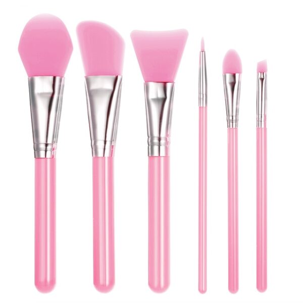 6Pcs ຕັ້ງ Silicone Makeup Brush Professional Facial Mask Foundation Cream Concealer Eyeshadow Brush ເຄື່ອງ ສຳ ອາງເຮັດໃຫ້ 1.jpg 640x640 1