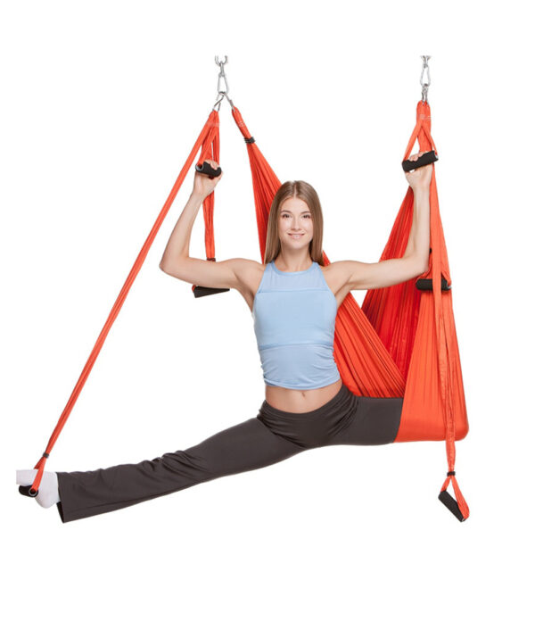 Anti Gravity ယောဂပုခက်ထည် Yoga Flying Swing Aerial Traction Device Yoga ပုခက်အစုံ စက်ပစ္စည်း ၁ ခု၊