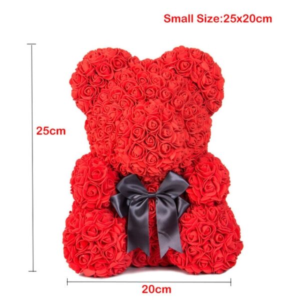 Artipisyal nga Bulak Rose Bear Uyab Anibersaryo Pasko Valentine's Day Regalo Birthday Regalo Para sa Kasal 1.jpg 640x640 1