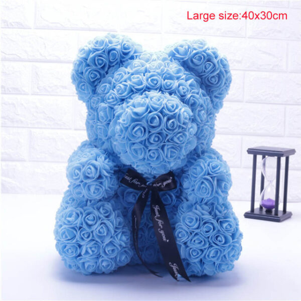Artificial Flowers Rose Bear Girlfriend Anniversary Christmas Valentine s Day Gift Birthday Present For Wedding Party 4.jpg 640x640 4