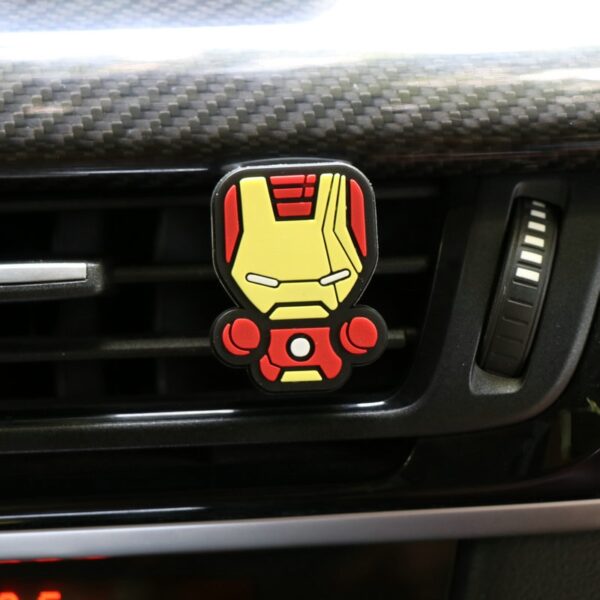 Cartoon Air Freshener Car Styling Άρωμα The Avengers Marvel Style For Air Condition Vent Outlet Superman 1