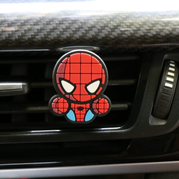 Cartoon Air Freshener Car Styling Perfume The Avengers Marvel Style For Air Condition Vent Outlet Superman 4