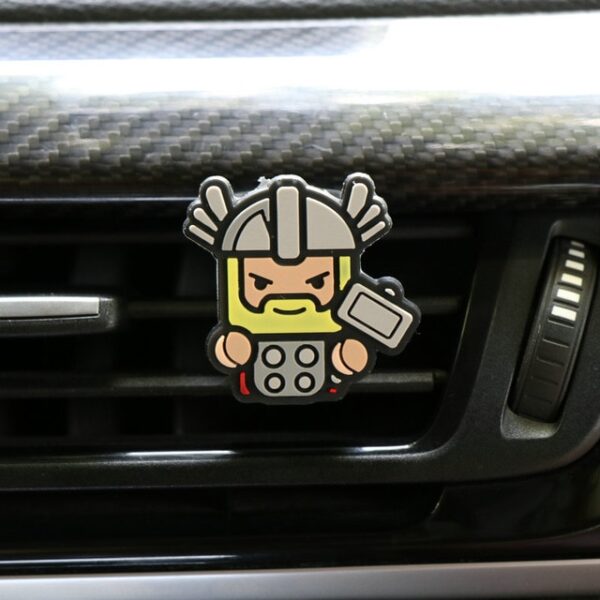 Cartoon Air Freshener Car Styling Άρωμα The Avengers Marvel Style For Air Condition Vent Outlet Superman 4.jpg 640x640 4