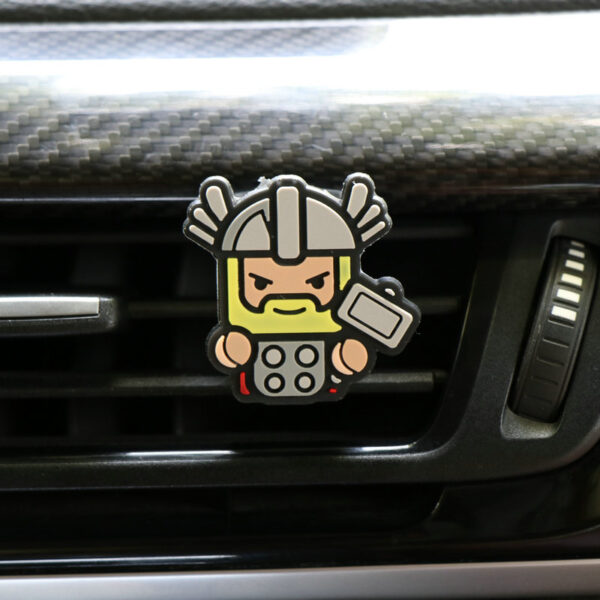 Cartoon Air Freshener Car Styling Parfume The Avengers Marvel Style For Air Condition Vent Outlet Superman 5