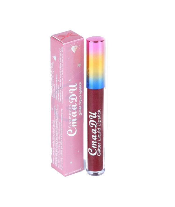Cmaadu Shimmer Lipstick Glitter Lipgloss Tint Makeup Women Waterproof Long Lasting Party Pigment Glitter Diamond Liquid 6
