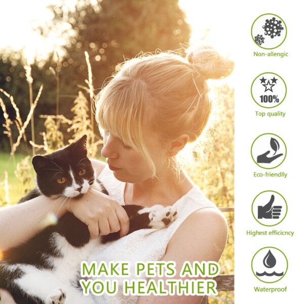 Dewel cat flea collar top