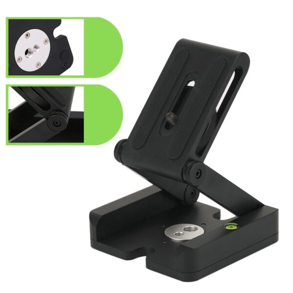 Folding Z Type Stand Holder Professional Tripod Kit Flex Tilt Head Pan Ball Head Folding Desktop 2