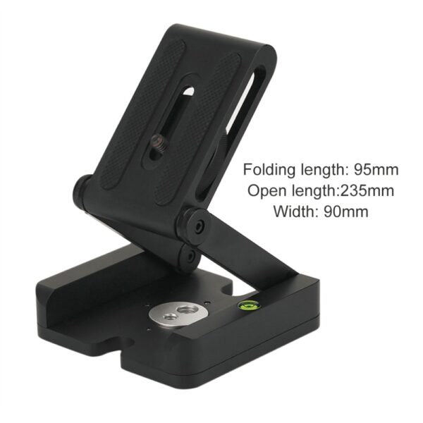 Folding Z Type Stand Holder Professional Tripod Kit Flex Tilt Head Pan Ball Head Folding Desktop 5