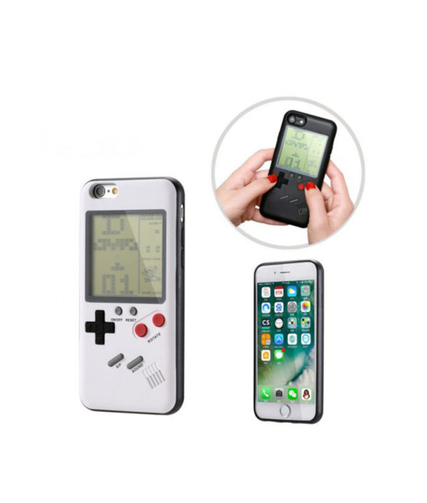 Gameboy Tetris Mga Kaso sa Telepono alang sa iPhone 7 8 Plus Soft TPU Mahimo Magdula sa Blokus Game Console 510x510 1 1