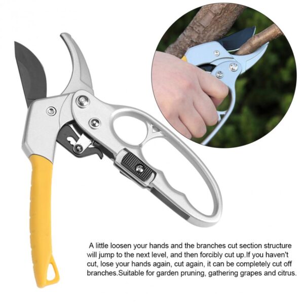 Garden Pruning Shear High Carbon Steel scissors Gardening Plant Scissor Branch Pruner Trimmer Tools 4