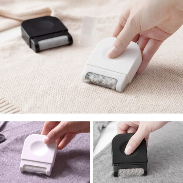 ISHOWTIENDA New 1pc 6 4 2 8cm Lint Clothes Sweater Shaver Fluff Fuzz Fabrics Portable Remover 2