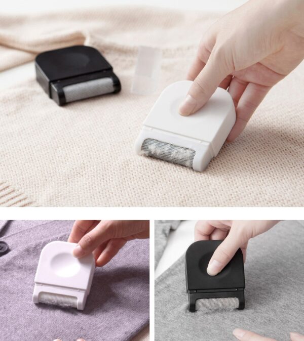 ISHOWTIENDA New 1pc 6 4 2 8cm Lint Clothes Sweater Shaver Fluff Fuzz Fabrics Portable Remover 2