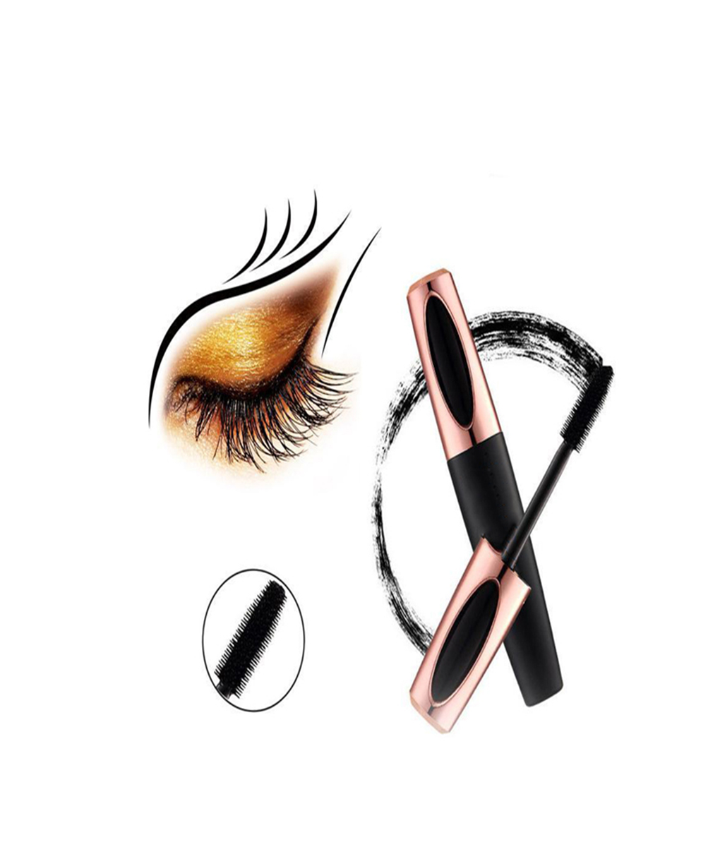 4D Silk Fiber Eyelash Mascara Waterproof Resistant Real Length Volume