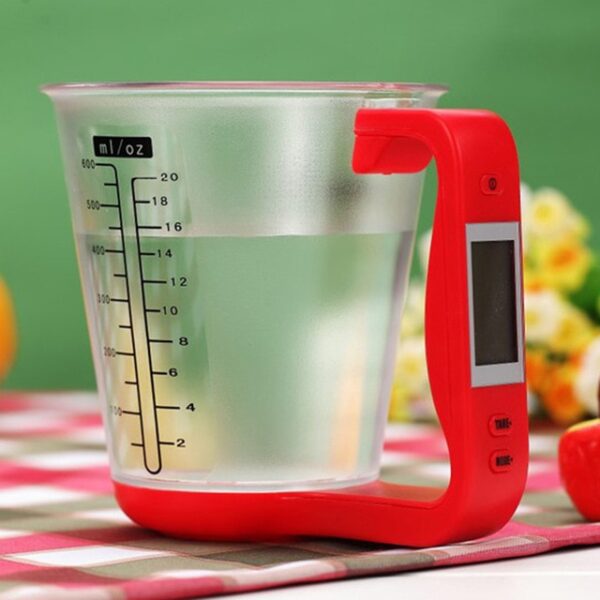 Measuring Cup Kitchen Scale Digital Beaker Libra Electronic Tool Scale Uban sa LCD Display Temperature Measurement Cups 2.jpg 640x640 2