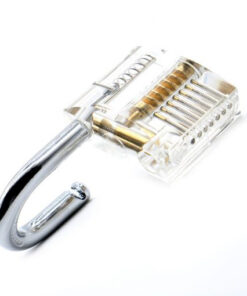 NAIERDI Locksmith Hand Tools Lock Pick Set Transparent Visible Cutaway Practice Padlock With Broken Key Removing 3 510x510 1