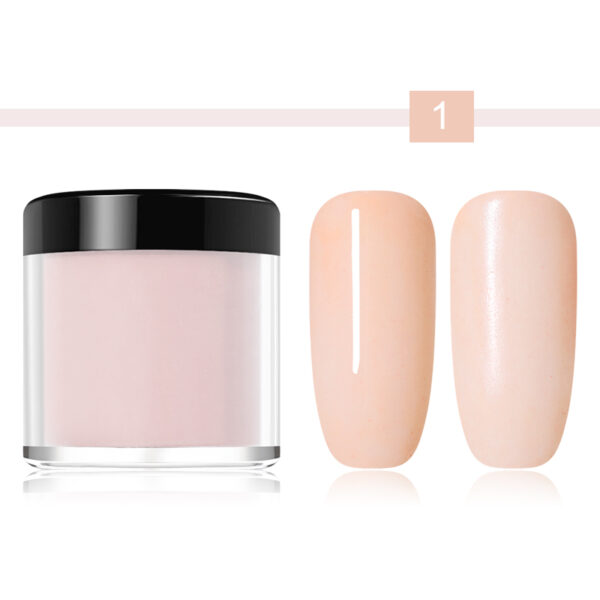 NICOLE DIARY Nail Art Dip Powder Farba na nechty Prírodná suchá bez lampy Nail Dip System Powder 2