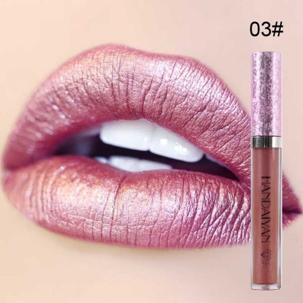 Bag-ong Sparkling Liquid Lipstick Lipgloss Pomade Para sa Kababayen-an nga Katahom Dugay nga Malungtaron Glitter Diamond Lip Glosses Tint 2.jpg 640x640 2