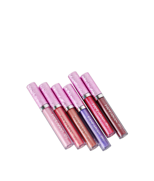 Bag-ong Sparkling Liquid Lipstick Lipgloss Pomade Para sa Kababayen-an nga Katahom Dugay nga Malungtaron Glitter Diamond Lip Glosses Tint 4 1