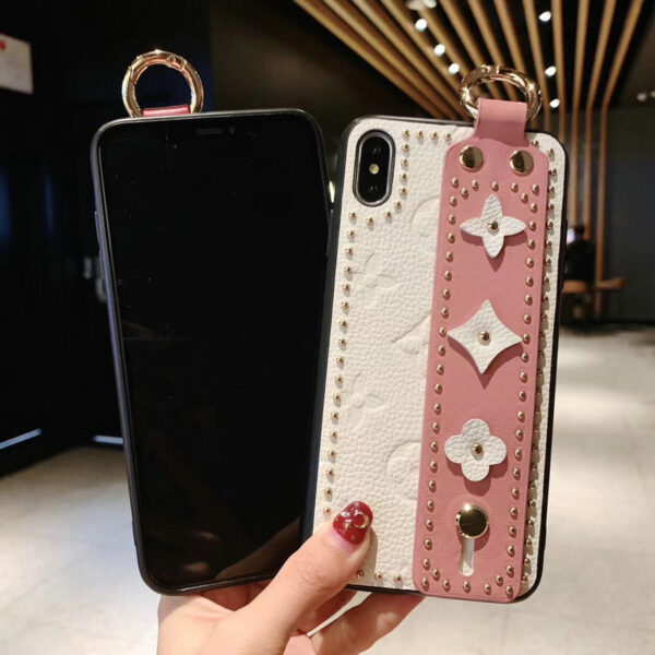 New rivet fashion phone case cover for iphone 7plus 8plus 6Splus 6 7 8 X XS 1