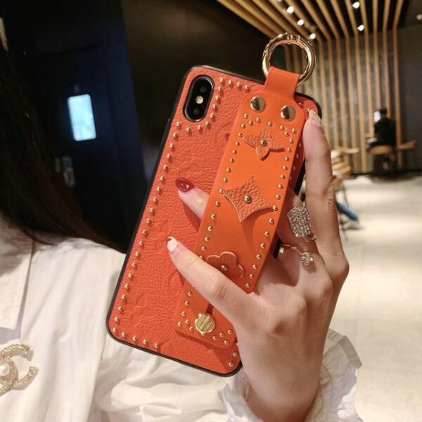 New rivet fashion phone case cover for iphone 7plus 8plus 6Splus 6 7 8 X XS 2.jpg 640x640 2