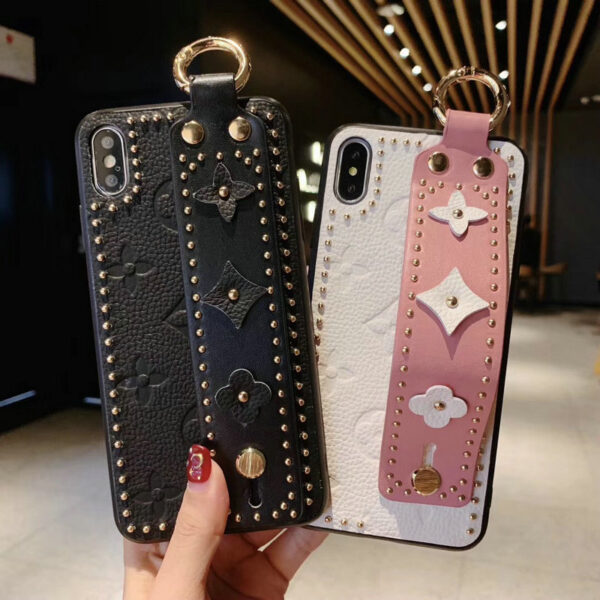 New rivet fashion phone case cover for iphone 7plus 8plus 6Splus 6 7 8 X XS 3