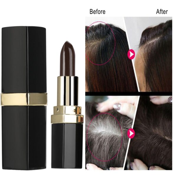 One Time Hair dye Instant Gray Root Coverage Hair Color Modify Cream Stick Temporary Pastel Cover 1