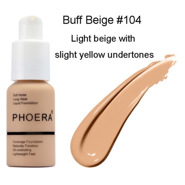 Hingpit nga Katahum Bag-ong 30ml Foundation Soft Matte Long Wear Oil Control Concealer Liquid Foundation Cream Fashion 3.jpg 640x640 3