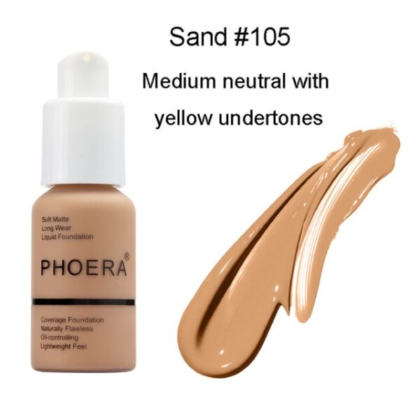 Perfect Beauty New 30ml Foundation Soft Matte Long Wear Oil Control Concealer Liquid Foundation Cream Fashion 4.jpg 640x640 4