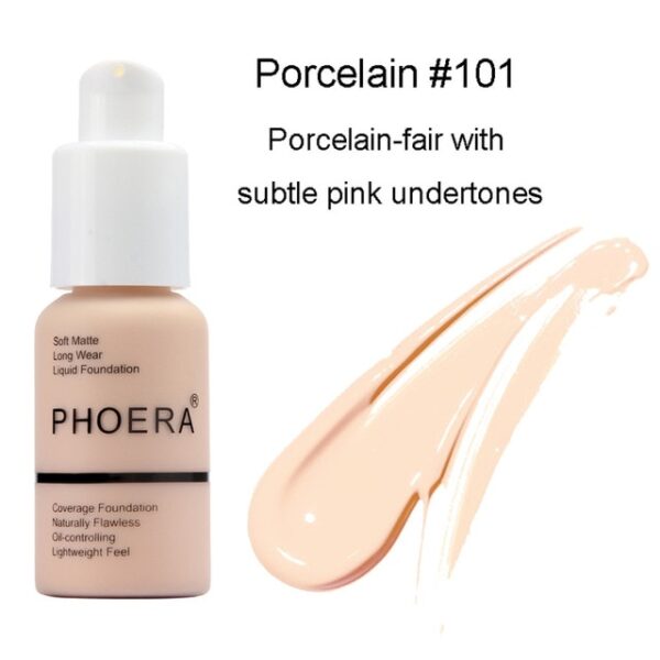 Perfect Beauty New 30ml Foundation Soft Matte Long Wear Oil Control Concealer Liquid Foundation Cream