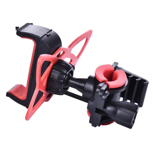 Phone Holder Bicycle Motorbike Handlebar Mobile Phone Holder with Silicone Support Suitable for all IOS Android 2