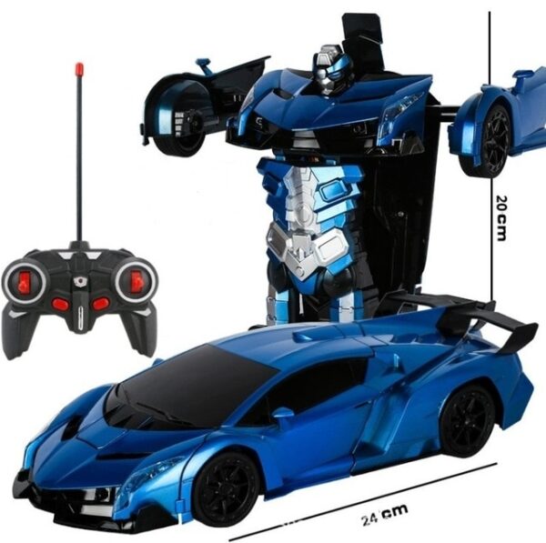 Rc Transformer 2 in 1 RC Car Driving Sports Cars drive Transformation Robots Models Remote Control 1.jpg 640x640 1