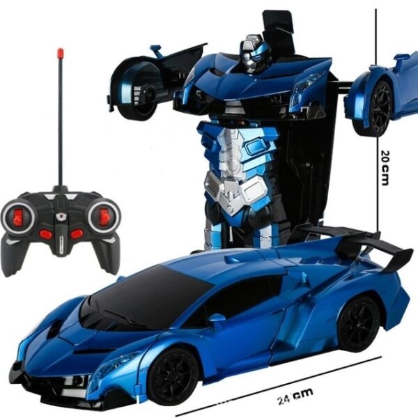 Rc Transformer 2 in 1 RC Car Driving Sports Cars drive Transformation Robots Models Remote Control 1.jpg 640x640 1