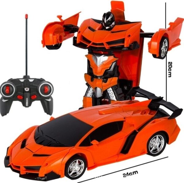 Rc Transformer 2 in 1 RC Car Driving Sports Cars drive Transformation Robots Models Remote Control 3.jpg 640x640 3