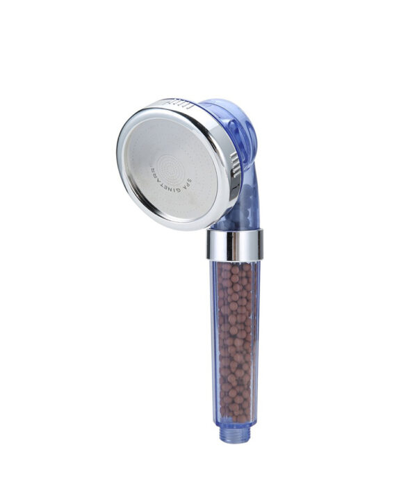 Spa Shower Nozzle Head Sprinkler Negative Ions Anion Temperature Sensor RGB Color Hand Held Spa Shower 4 1