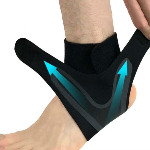 1 PCS Ankle Support Brace Elasticity Free Adjustment Protection Foot Bandage Sprain Prevention Sport Fitness Guard