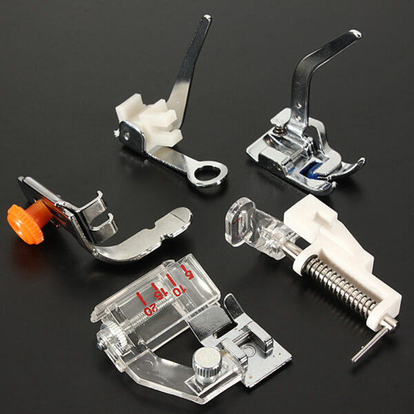 11 32 52 62pcs Domestic Sewing Machine Foot Presser Braiding Blind Stitch Darning Presser Feet Kit 3