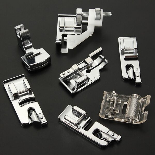 11 32 52 62pcs Domestic Sewing Machine Foot Presser Braiding Blind Stitch Darning Presser Feet Kit 4