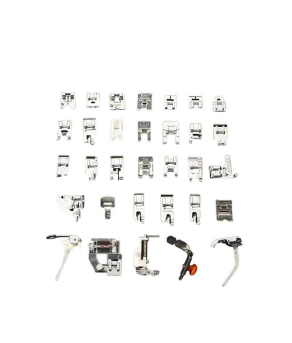 11 32 52 62pcs Domestic Sewing Machine Foot Presser Braiding Blind Stitch Darning Presser Feet Kit 5 510x510 1