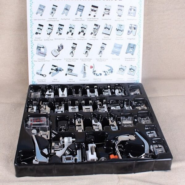 11 32 52 62pcs Domestic Sewing Machine Foot Presser Braiding Blind Stitch Darning Presser Feet