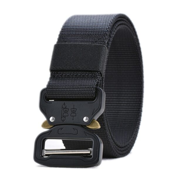 125 145CM Length Tactical Belt Military Nylon Belt Men Army Style Belt Metal Buckle Cinturon Quality 3
