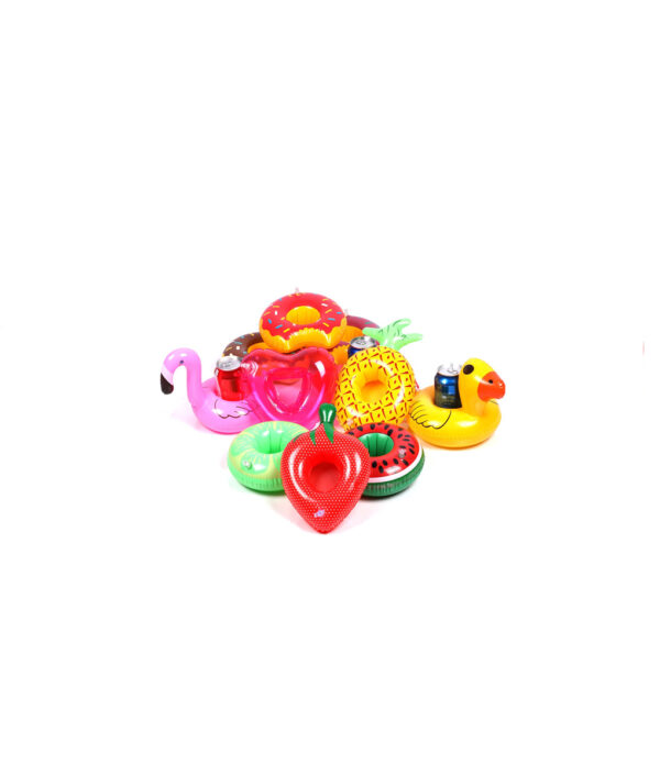 17 types Mini Floating Cup Holder Pool Swimming Water Toys Party Beverage Boats Baby Pool Toys 6