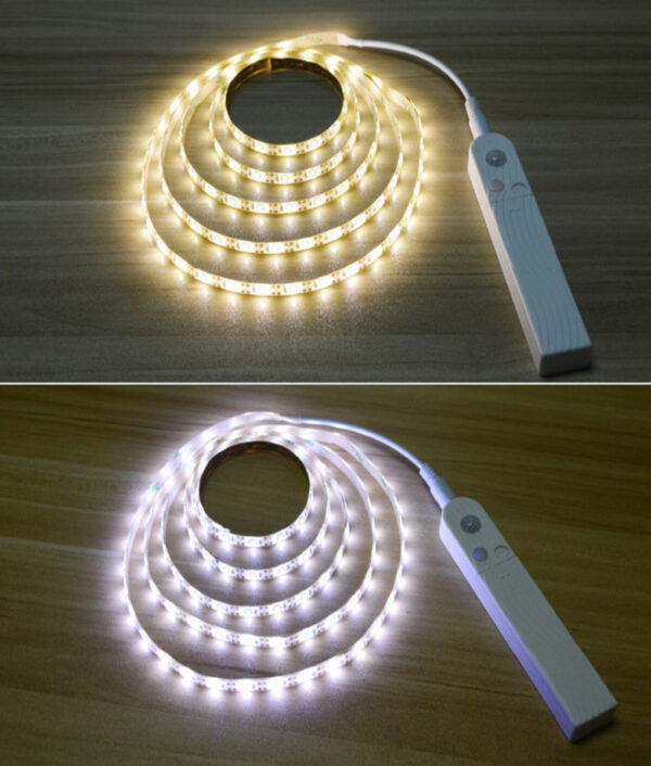 1m 2m 3m Wireless PIR Motion Sensor LED Bed Closet Night light 5V 2835 LED Strip 4 800x800 1