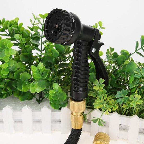 25FT 100FT Flexible Garden Hose Expandable Water Hose Pipe Watering Spray Gun Set Car Watering Hose 2