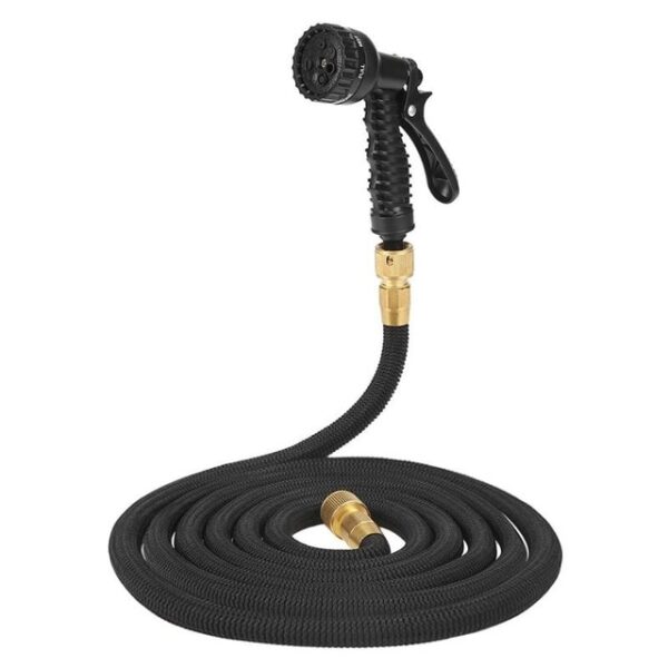 25FT 100FT Flexible Garden Hose Expandable Water Hose Pipe Watering Spray Gun Set Car Watering