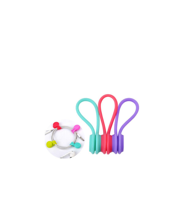 3 8pcs Magnet Earphone Cable Clips Korean Kawaii Stationary Cord Winder Organizer Desk Accessory Office 11
