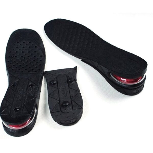 3 9cm Taas Pagtaas sa Insole Cushion Taas nga Lift Adjustable Giputol nga Tikod sa Sapatos Insert Mas Taas Babaye Mga Lalaki 4