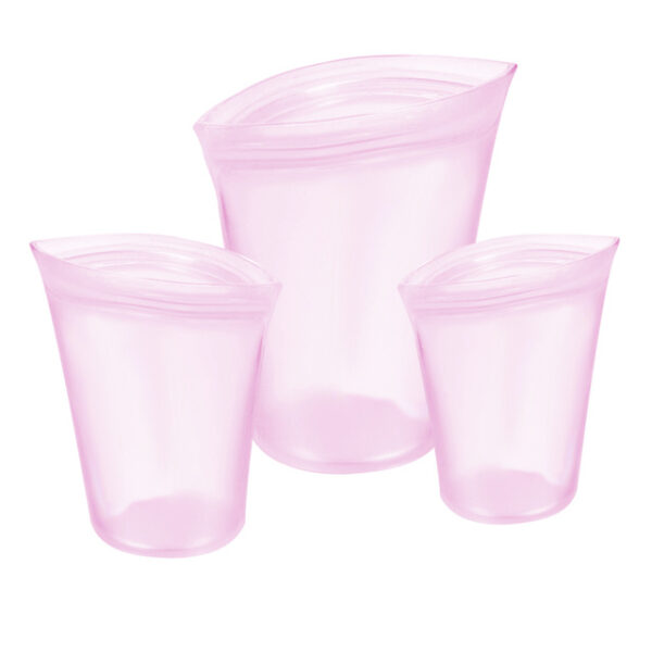 3 Pcs Reusable Silicone Food Bags Zip Top Leakproof Containers Stand Up Zip Shut Bag 3..jpg 640x640 3
