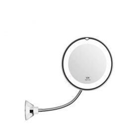 10X Magnification 360-Degree Flexible Light Up Mirror - image 1