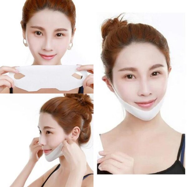 4D Double V Face Hanging Ear Face Paste Hydrogel Mask Ho Phahamisa Firming Thin Masseter Double Chin 2
