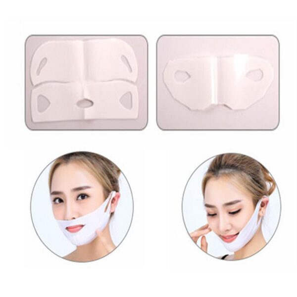 4D Double V Face Hanging Ear Face Paste Hydrogel Mask Lifting Firming Thin Masseter Double Chin 4